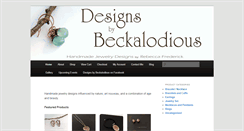 Desktop Screenshot of beckalodious.com